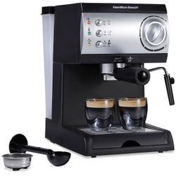 Hamilton Beach Espresso Machine with Steamer 