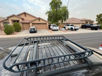 Steel Roof Rack Cargo Basket