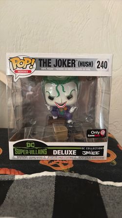 Funko Pop The Joker Hush #240 Deluxe GameStop Exclusive