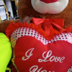 Giant I Love You Teddy Bear 