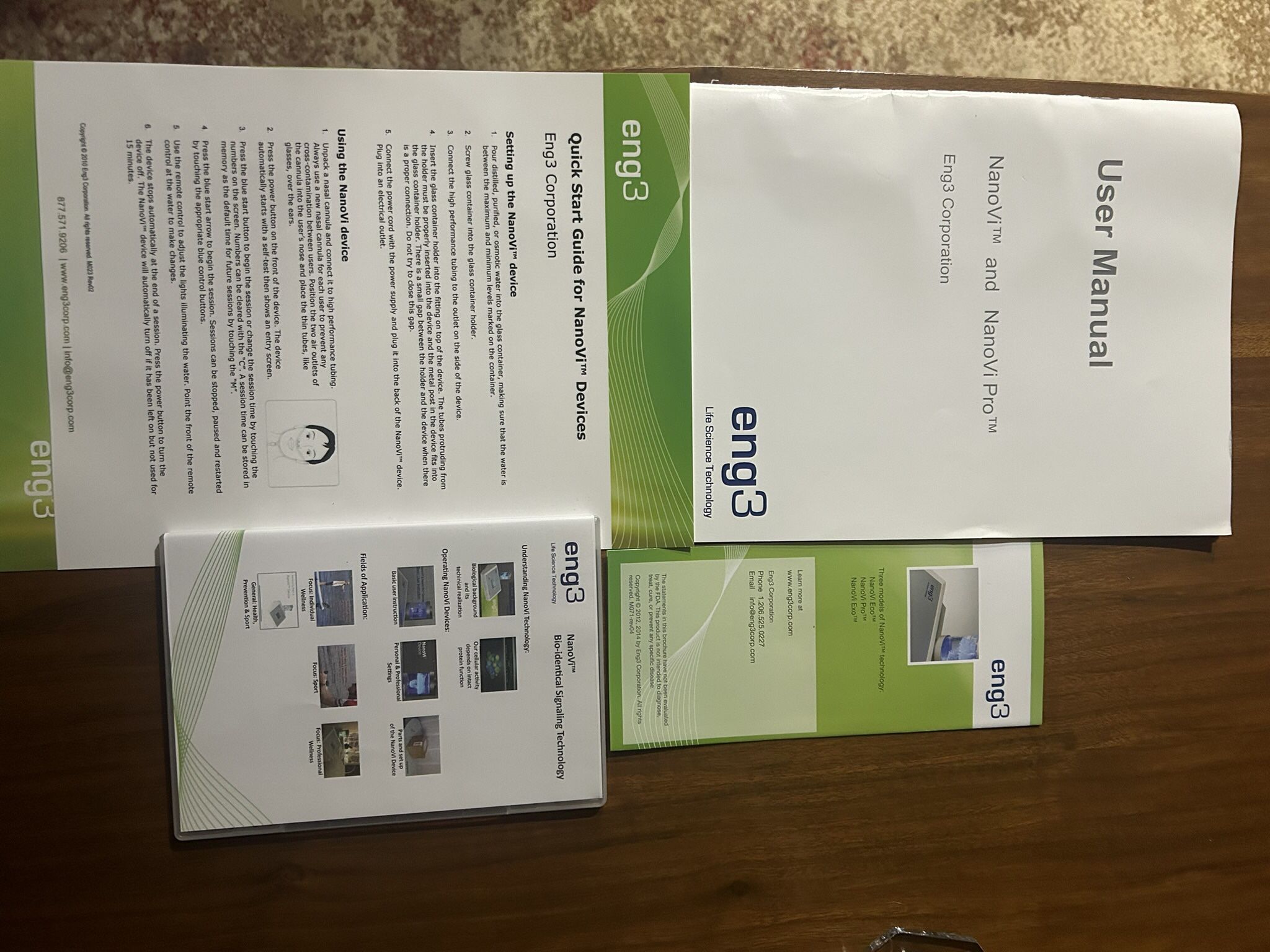 Eng 3 Nano VI = Not A Medical Item, No Prescription Required, Aids Athletes In Recovery