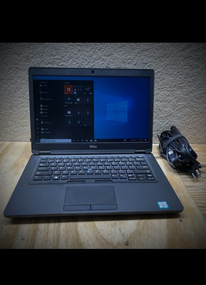 Dell latitude 5490

Intel i5 1.9ghz 8th generation 
Series
Webcam 16gb ram 

500gb SSD 

Windows 11 pro 