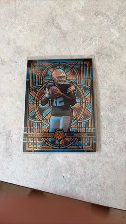 2025 Panini Mosaic Shedeur Sanders Stained Glass RC #7 SSP Rookie Browns