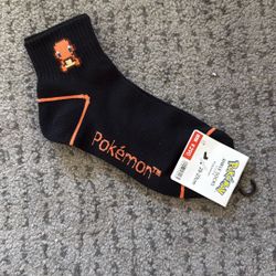 GU Pokemon Ankle Socks (Charmander)