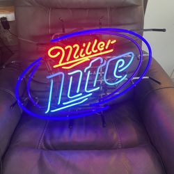 Miller Lite Neon