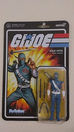 GI Joe Blue NINJA VIPER 2023