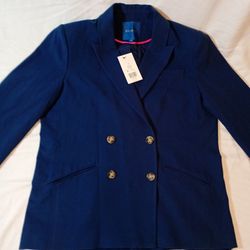 Biltmore Blue Blazer – Size 14 (New with Tags!)