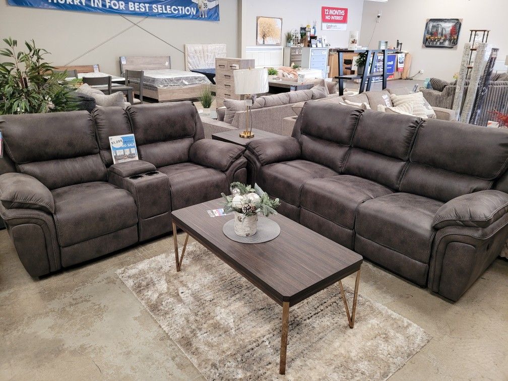 Sofa and Loveseat / $1299
