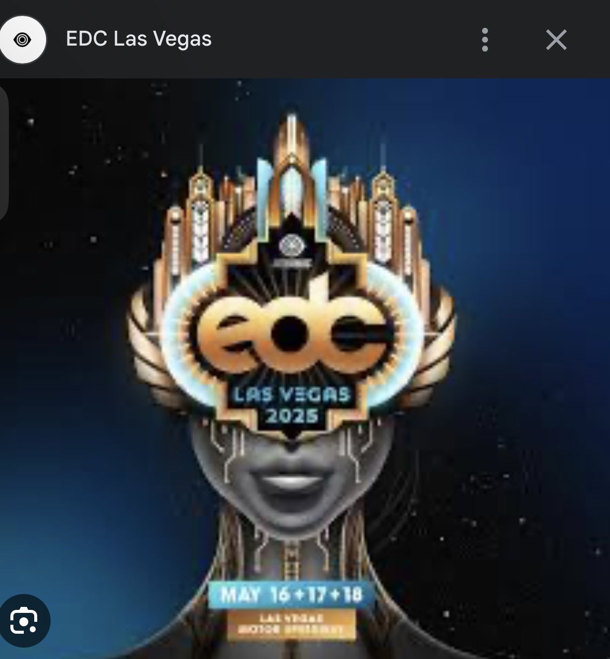 2025 VIP EDC 3-DAY Ticket