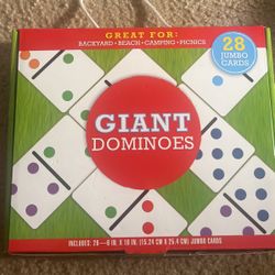 Jumbo Dominoes Cards  