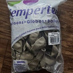 SEMPERTEX DELUXE WHITE SAND 11” BALLOONS