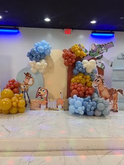 Toy Story theme party backdrop