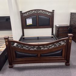 Queen Size Bed Frame With Mattress