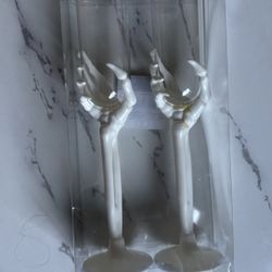 Skelton Champagne Flutes