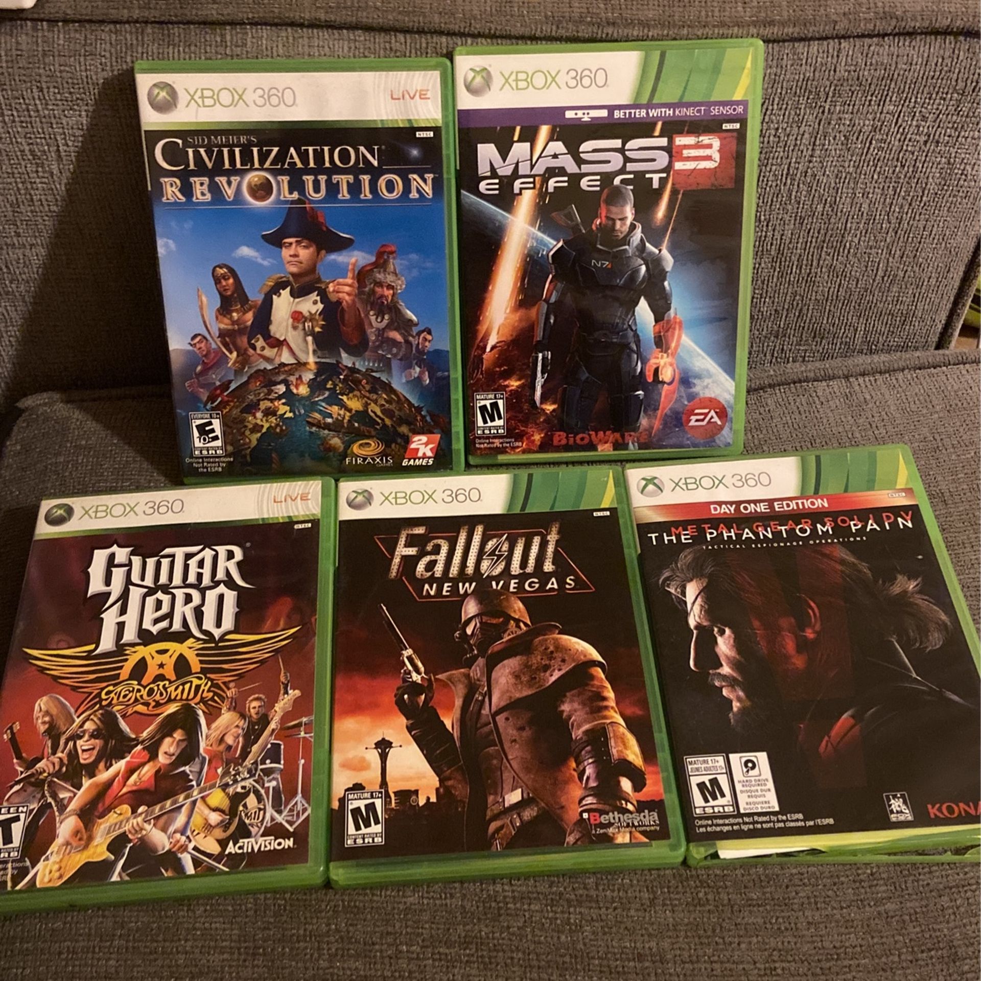 Xbox 360 Video Games 