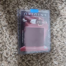 LUKE McCAFFREY 2024 Origins Rookie Jumbo Jersey ~ Commanders ROOKIE #'d /99