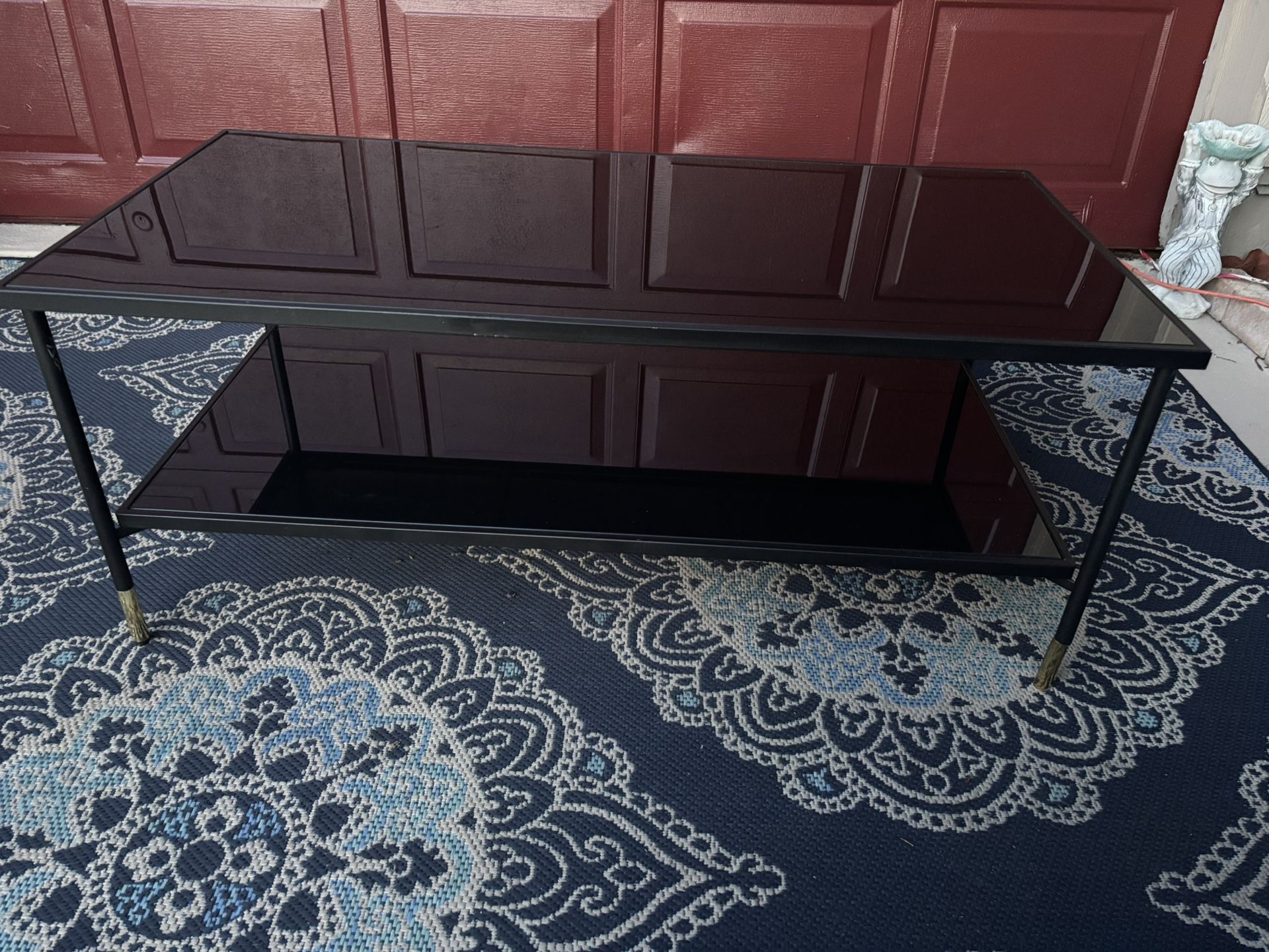IKEA Asperpod Glass Coffee Table