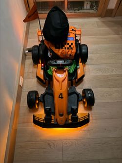 First Ride On Licensed McLaren Electric Go Kart for Kids