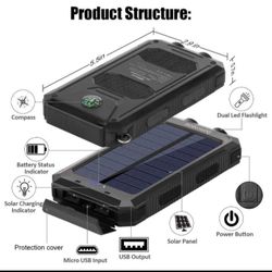 Powerbank,portable  Solar Charger 
