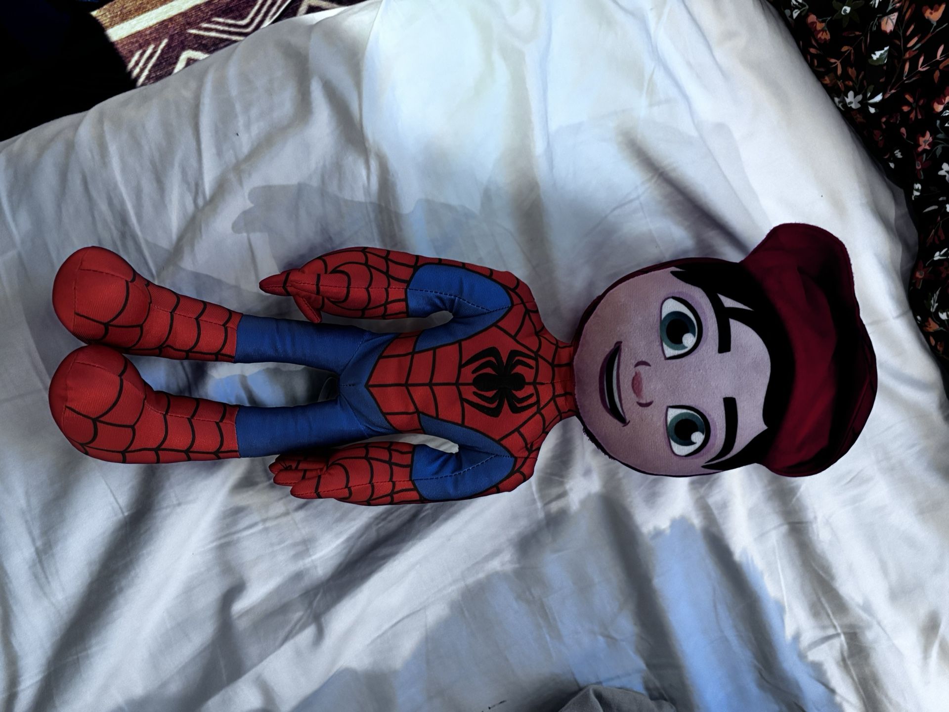 Spider Man Talking Plush Toy
