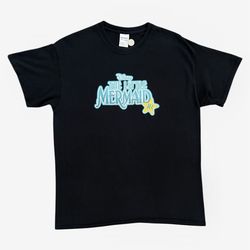 Disney The Little Mermaid Jr. vintage black Graphic shirt Size Large 22x29.5