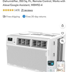 Brand New 3 in 1 Window AC 50% off Retail