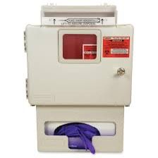 ⚠️ Unimed-Midwest Biohazard Wall Cabinet – Sharps G/Box, 5 Quart – New in Box