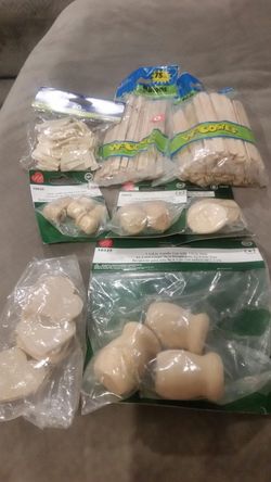 Craft supplies, bag of stuff