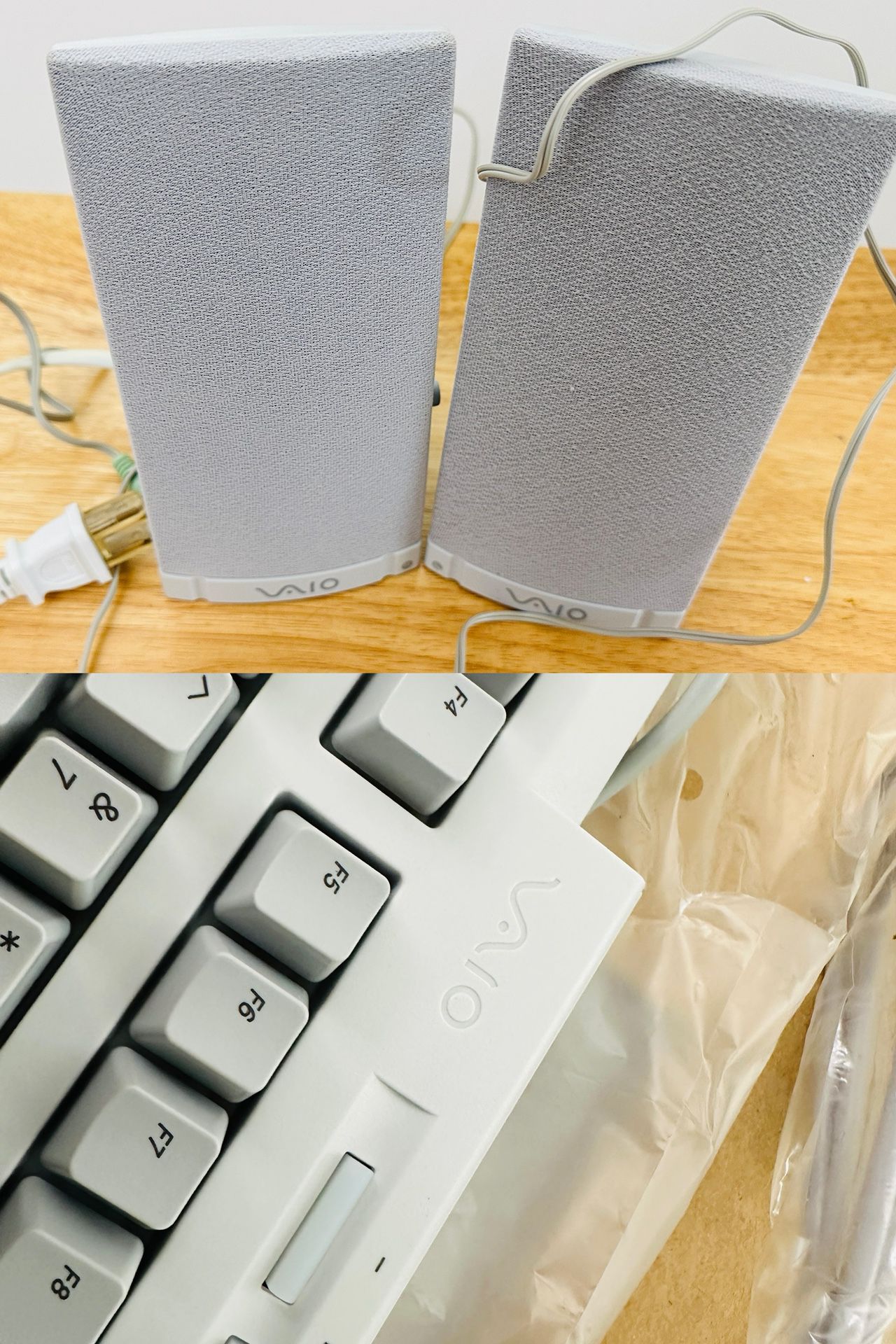 Sony Vaio Speaker And Computer Keyboard 