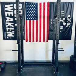 Rogue Rack, Weights, Bar
