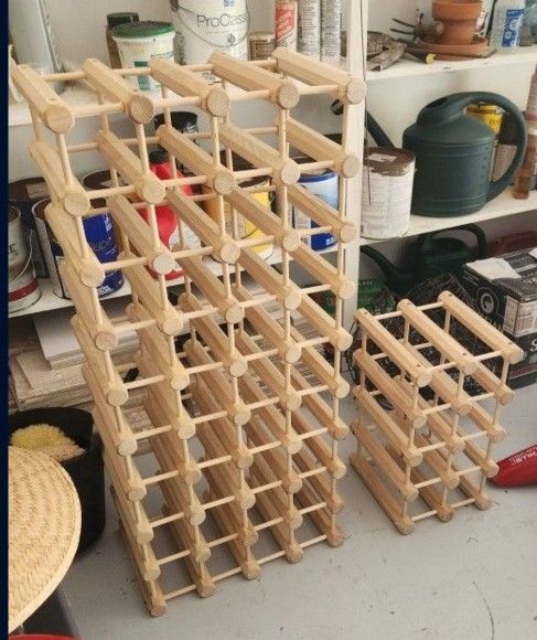 WOODEN WINE RACKS