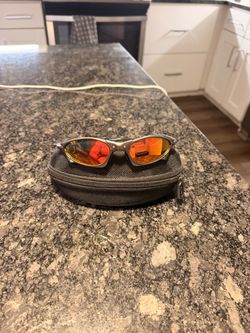Oakley Juliet metal frame polarized glasses