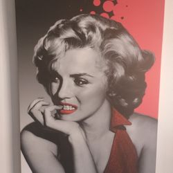 Marilyn Monroe Canvas Portrait