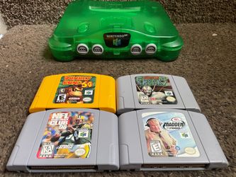 Nintendo 64 Jungle Green Bundle
