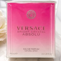 🌸 Versace Bright Crystal Absolu Eau de Parfum – 3.0 oz 🌸