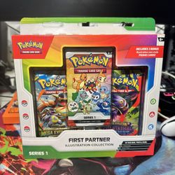 pokemon first partner illustration collection