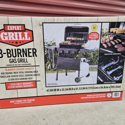 Expert Grill 3 Burner Propane Gas Grill
