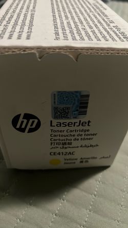 HP CE412AC (1 yellow cartridge) + HP CE411AC (1 cyan cartridge)