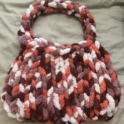 Ultra Plush Soft Crochet Bag/Purse