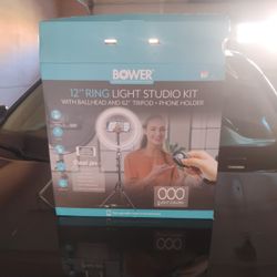 Bower 12" lights studio kit