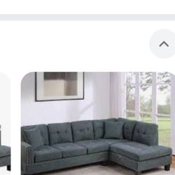 Vendo Este Bonito Sectional Está Primera Foto Es El Modelo De Como Es El De Las Cajas Igual