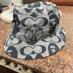 Bape x Coach bucket hat 