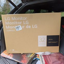 LG s 32" Curved FHD 100Hz LCD Monitor(model 32BR50C-B. )