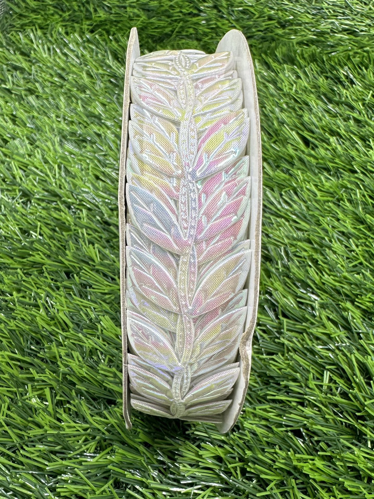 Wedding Ribbon Leaf Decoration for Party Favors Or Centerpieces 25 Yard Roll