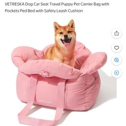 Dog Car Seat Travel Pet Carrier Bag