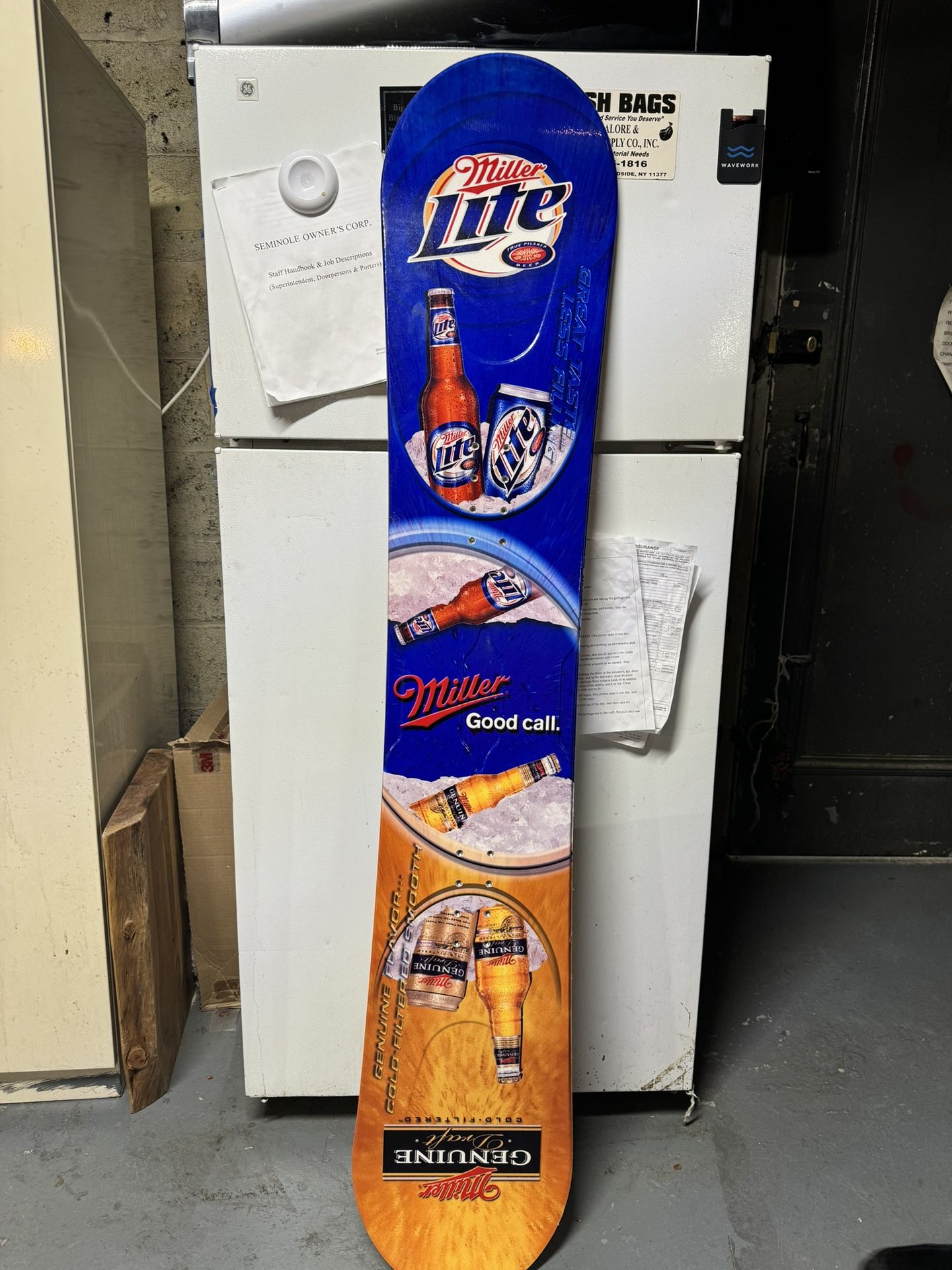 Miller Lite  Surfboard 