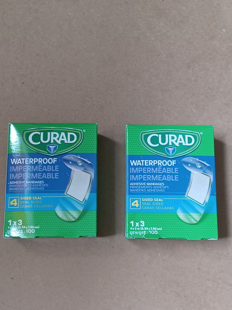 Curad Waterproof Bandages 2 Pack
