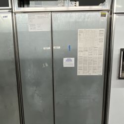 Built In Sub Zero Side By Side 48” Refrigerator Panel Ready