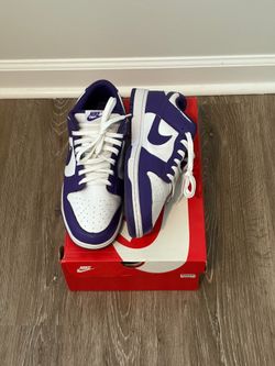 Nike Dunk Low Championship White Purple