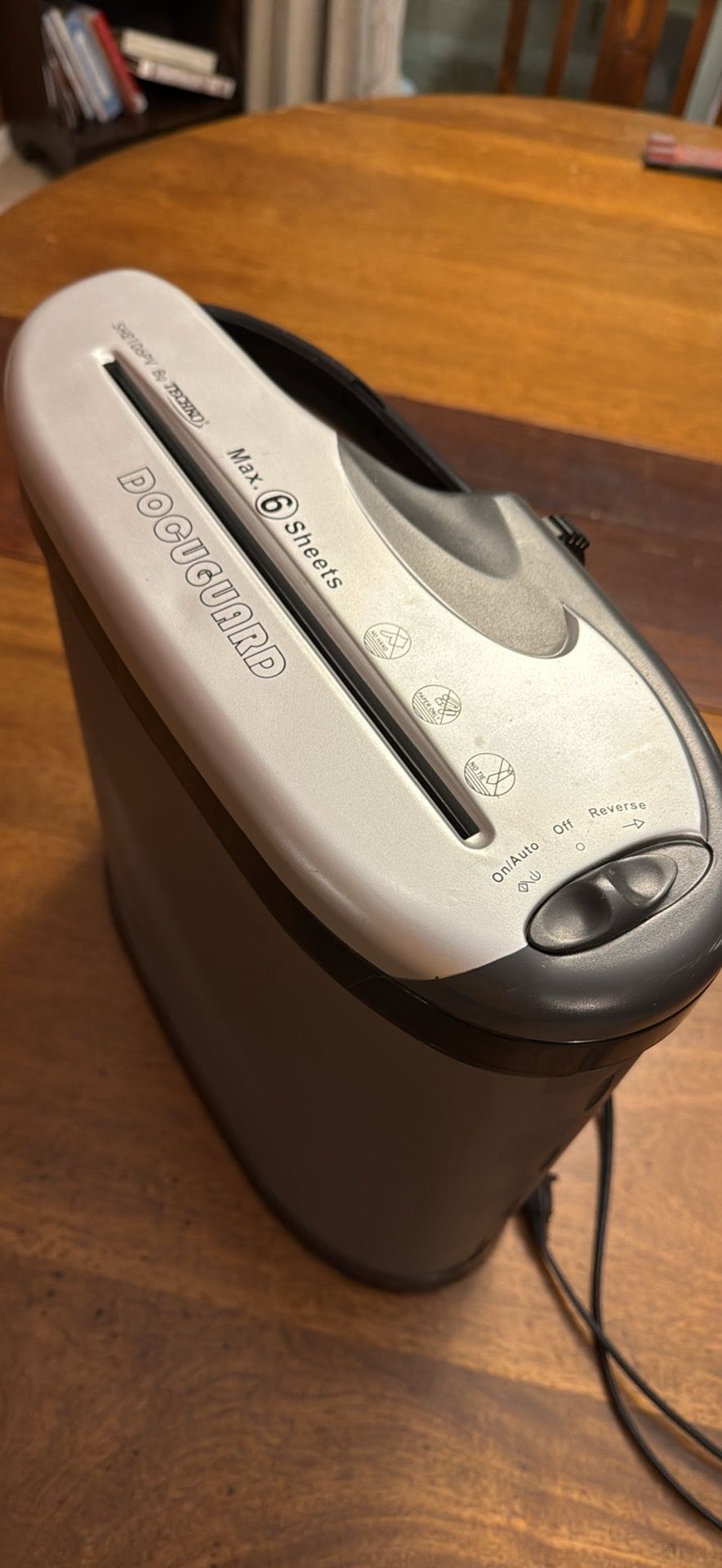 Shredder 6 Max Sheets Paper